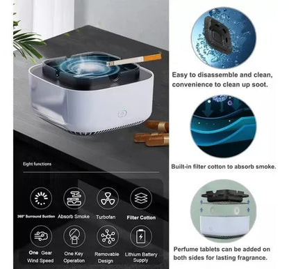 SmokeClean Pro – Purificador Portátil